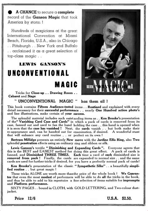 Media review of unconventional magic